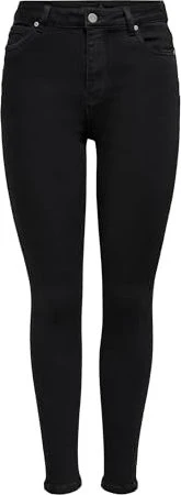 ONLY Skinny High Mila Jeans schwarz (Damen)