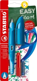STABILO EASYbirdy 3D Wildlife Special Edition blau, linke Hand, mittel, Blister