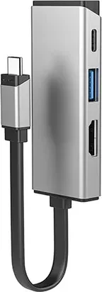 Alogic MagForce TRIO 3-in-1 Hub, USB-C 3.0 [Stecker]