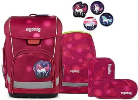 Ergobag Cubo Light MondzaubBär 2026 Schultaschen-Set, 5-tlg.
