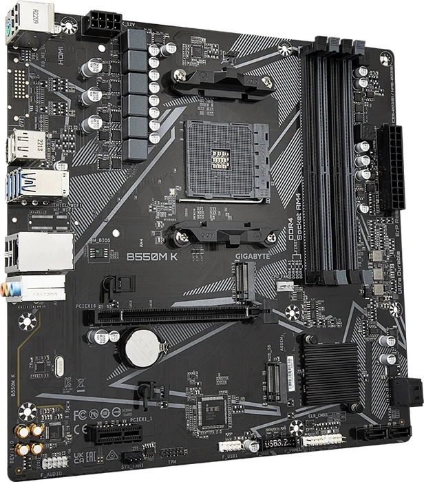 GIGABYTE B550M K (AMD AM4)