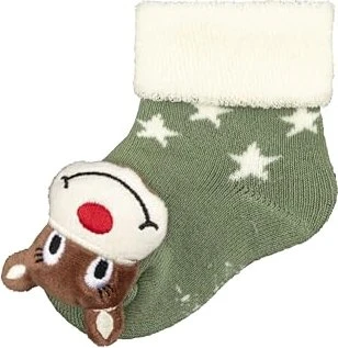 Sterntaler Rasselsocken Weihnachten Elch & Sterne