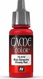Vallejo Game Color rev.2 bloody red, 18ml
