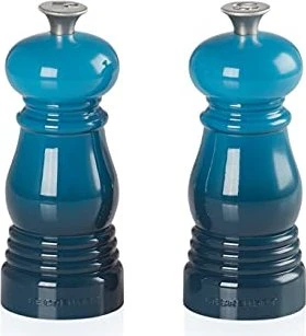 Le Creuset Classic Mini Salz-/Pfeffermühlen-Set deep teal, 2-tlg.