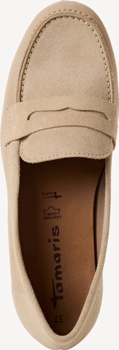 Tamaris Lederslipper beige (Damen)