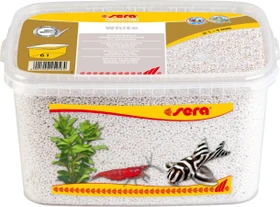 sera Gravel White weißer Naturkies