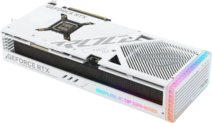 ASUS ROG Strix GeForce RTX 4080 SUPER White, ROG-STRIX-RTX4080S-16G-WHITE, 16GB GDDR6X, 2x HDMI, 3x DP