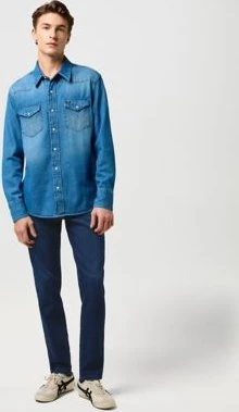 Wrangler Larston Medium Stretch Jeans nomad (Herren)