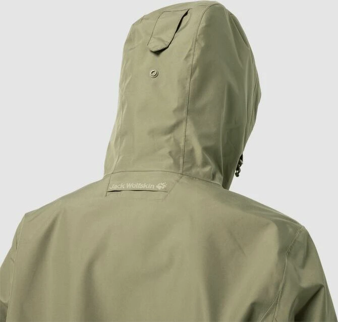Jack Wolfskin Cape York Funktionsmantel khaki (Damen)