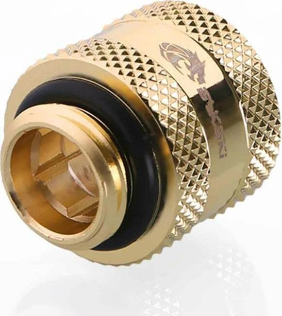 Bykski Flex Fitting Schlauchanschluss G1/4" auf 13/10mm, gold