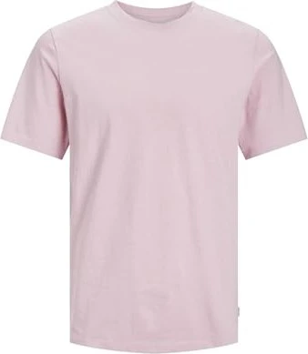 Jack & Jones Basic Organic Cotton T-Shirt kurzarm pink nectar (Herren)