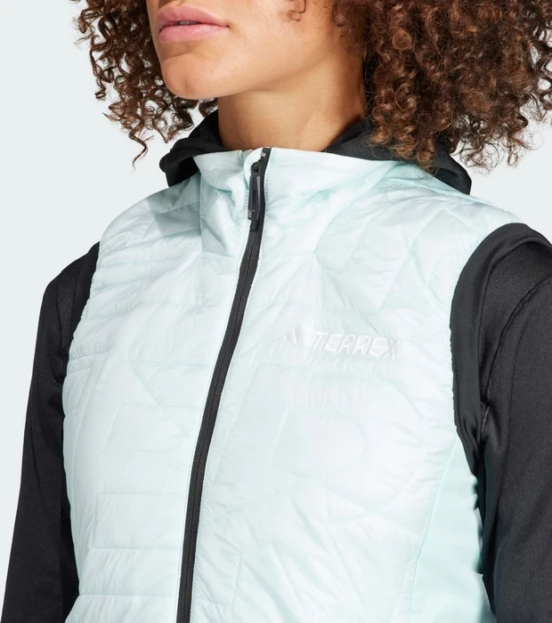 adidas Terrex Xperior Varilite Hybrid PrimaLoft Funktionsweste semi flash aqua (Damen)