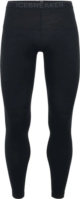 Icebreaker 200 Oasis Leggings Hose lang schwarz (Herren)