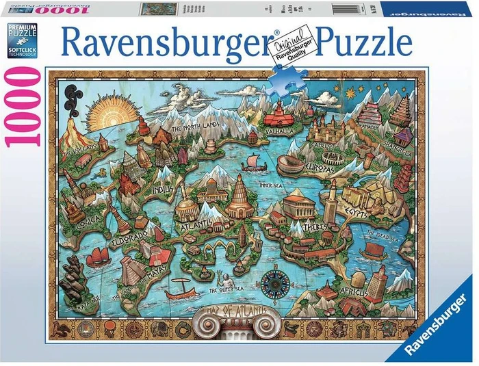 Ravensburger Puzzle Geheimnisvolles Atlantis