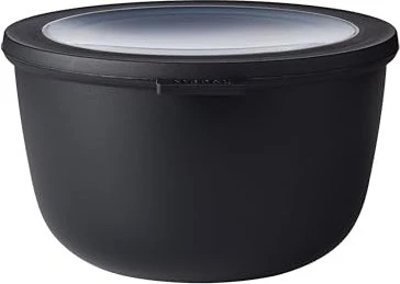 Mepal Multischüssel Cirqula rund Aufbewahrungsbehälter 2l nordic black