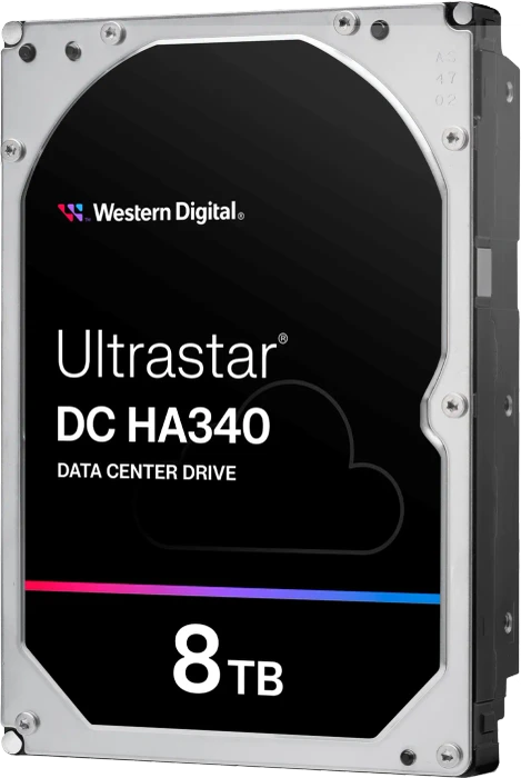 Western Digital Ultrastar DC HA340 8TB, SE, 24/7, 512e / 3.5" / SATA 6Gb/s
