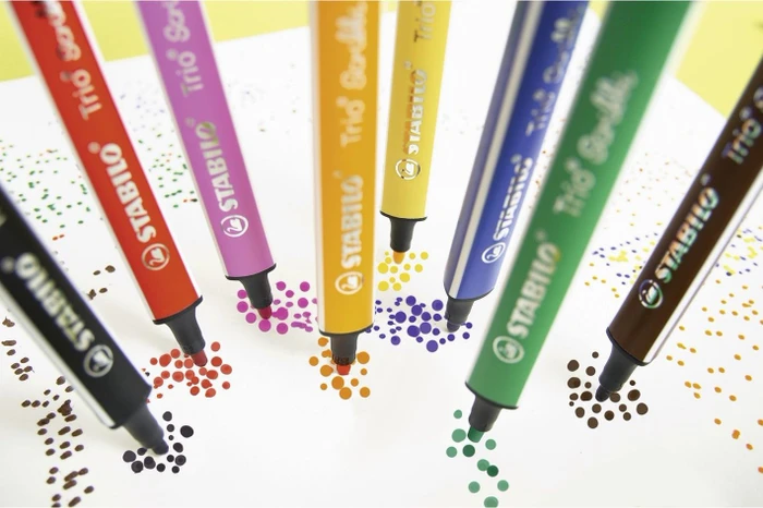 STABILO Trio Scribbi blau, 5er-Pack