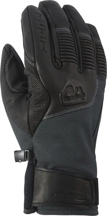 Ziener Ganzenberg AS AW Skihandschuhe grey iron tec