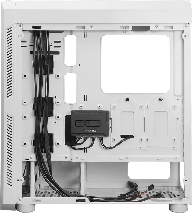 Chieftec Gamer GL-03B Scorpion 3 RGB, weiß, Glasfenster