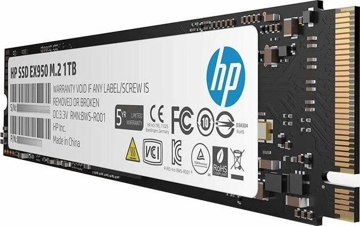 HP SSD EX950 M.2 1TB, M.2 2280 / M-Key / PCIe 3.0 x4