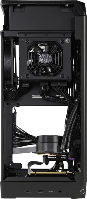 Cooler Master NCORE 100 MAX Dark grey, grau/schwarz, Mini-ITX, 850W SFX