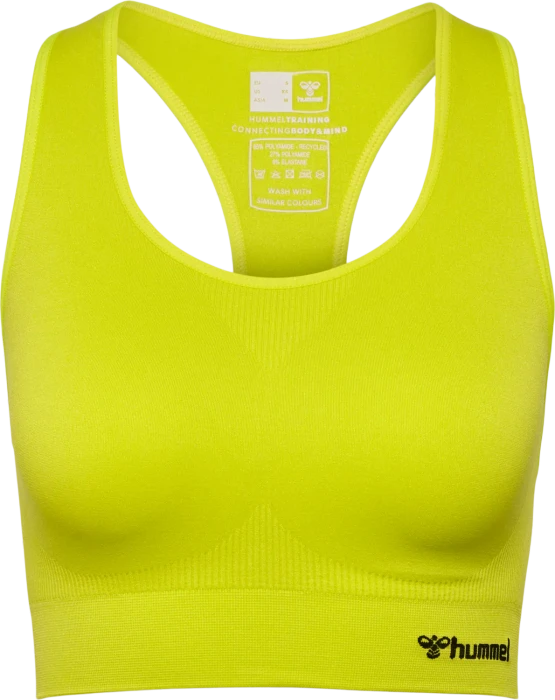 hummel Seamless Sports Top Funktionsshirt ärmellos gelb (Damen)