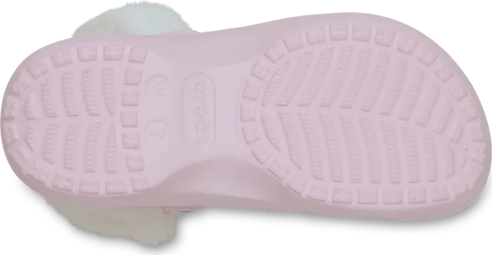 Crocs Classic Platform Fuzz Lined pink milk (Damen)