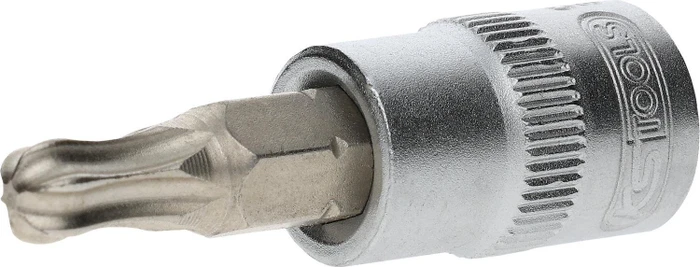 KS Tools Kugelkopf Torx Steckschlüssel 1/4", T30x25mm, 1 Stück