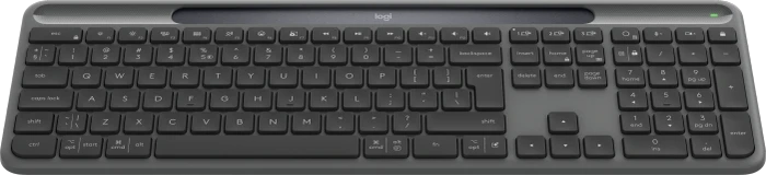 Logitech Signature Slim Solar+ K980, Grafit, USB/Bluetooth, US