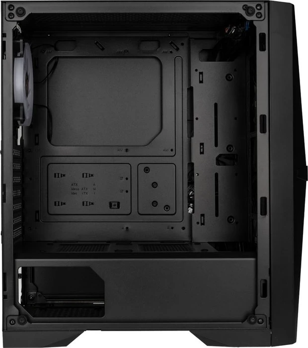 Raijintek Silenos MS Pro, schwarz, Glasfenster