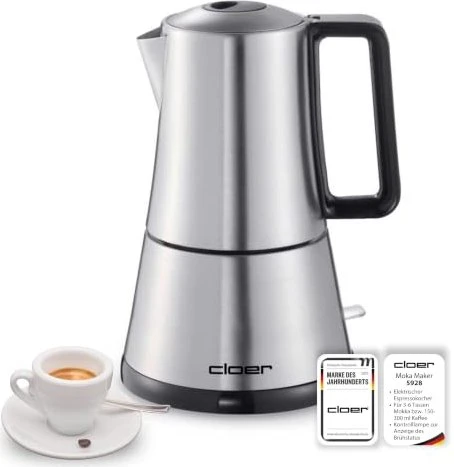 Cloer 5928 Elektrischer Espressokocher