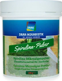 DRAK-Aquaristik Spirulina Mikroalgenpulver, Dose, 100g