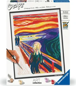 Ravensburger Malen nach Zahlen CreArt ART Collection: Der Schrei (Munch)