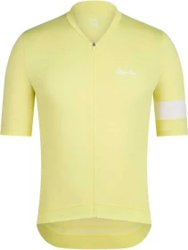 Rapha Core Lightweight Trikot kurzarm canary yellow/white (Herren)