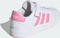 adidas Grand Court Court Elastic Lace and Top Strap cloud white/bliss pink/clear pink (Junior) Vorschaubild