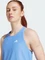 adidas Own the Run Laufshirt ärmellos blue fusion (Damen) Vorschaubild