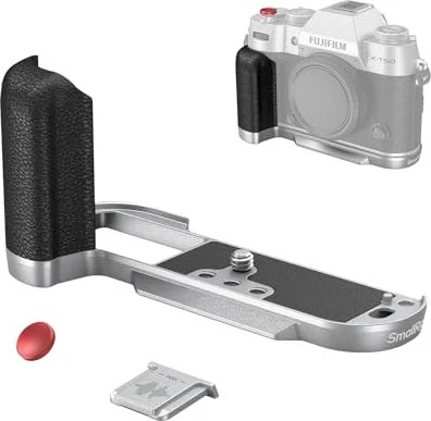 SmallRig L Bracket mit Silikonhandgriff für FUJIFILM X-T50 aktualisierte Version silber