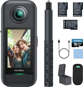 Akaso 360 Action Camera Creator Combo