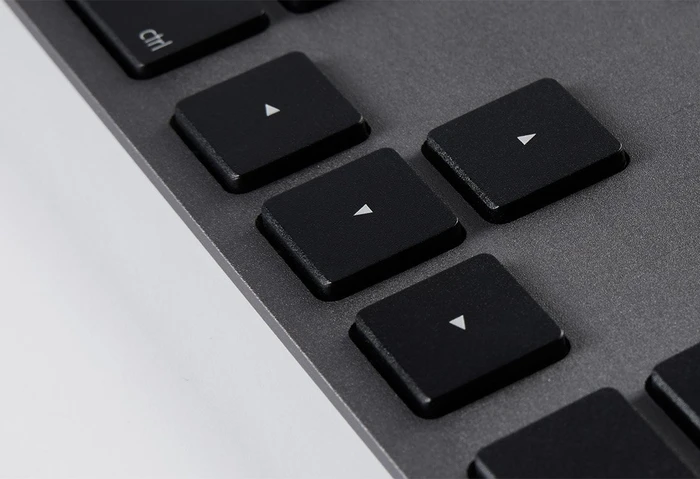 LMP Tastatur mit Zahlenblock für Mac, Space Gray, USB, UK