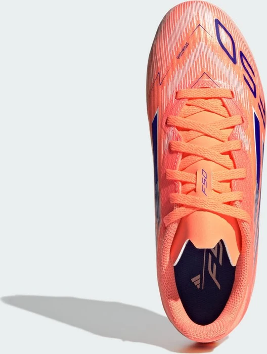 adidas F50 League FG/MG beam orange/lucid blue/cloud white (Junior)