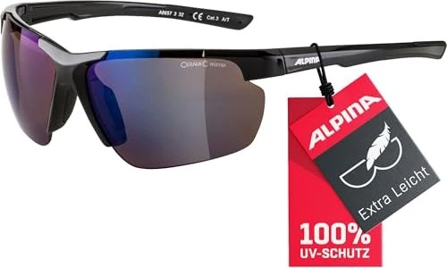 Alpina Defey HR black/blue mirror