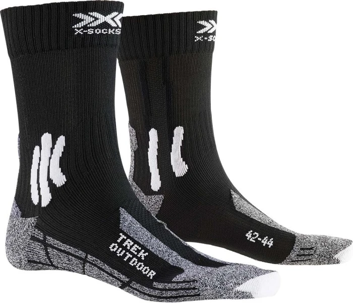 X-Socks Trek Outdoor 4.0 Socken opal black/dolomite grey