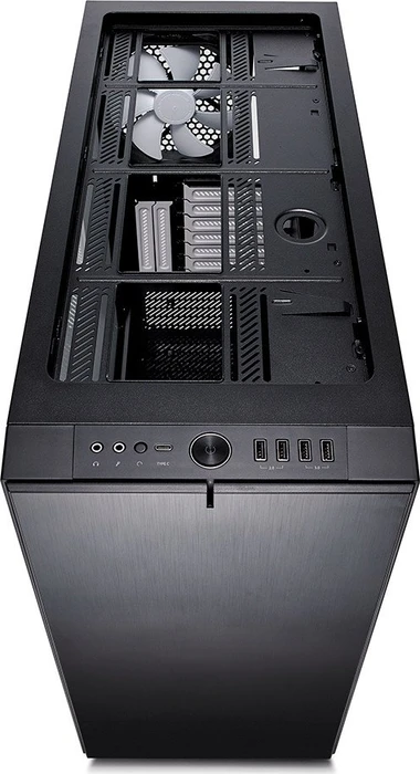 Fractal Design Define S2 Black, Glasfenster, schallgedämmt