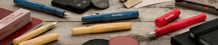 Kaweco Collection apricot pearl, rechte Hand, extra fein