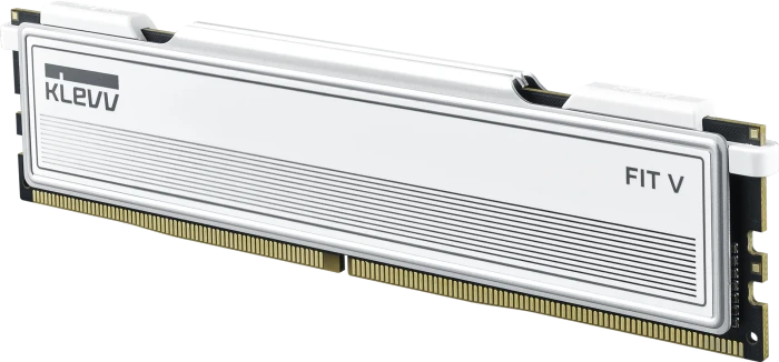 Klevv Fit V Ceramic White UDIMM 32GB Kit, DDR5-6000, CL28-36-36-76