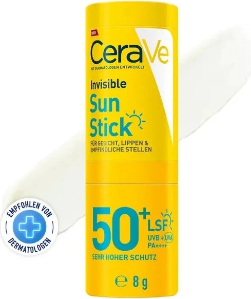 CeraVe Invisible Sun Stick LSF50+, 8g