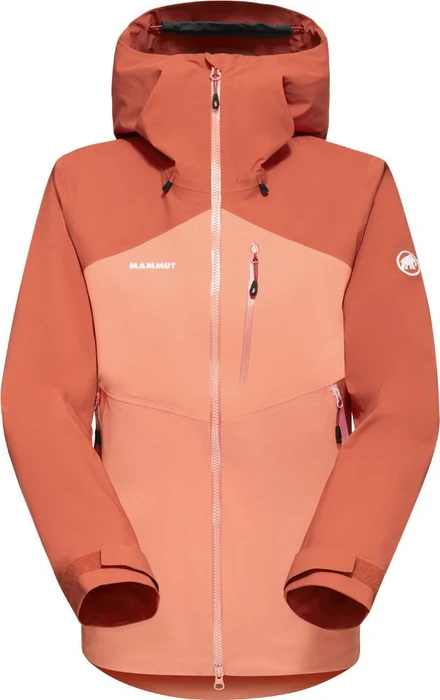 Mammut Alto Guide HS Hooded Funktionsjacke quartz dust/brick (Damen)