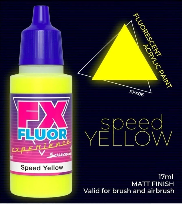 Scale75 ScaleColor FX Fluor Experience speed yellow, 17ml