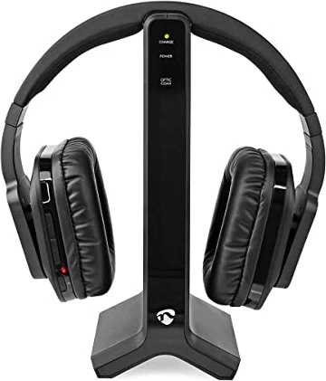 NEDIS HPRF321BK Wireless-TV-Kopfhörer Image