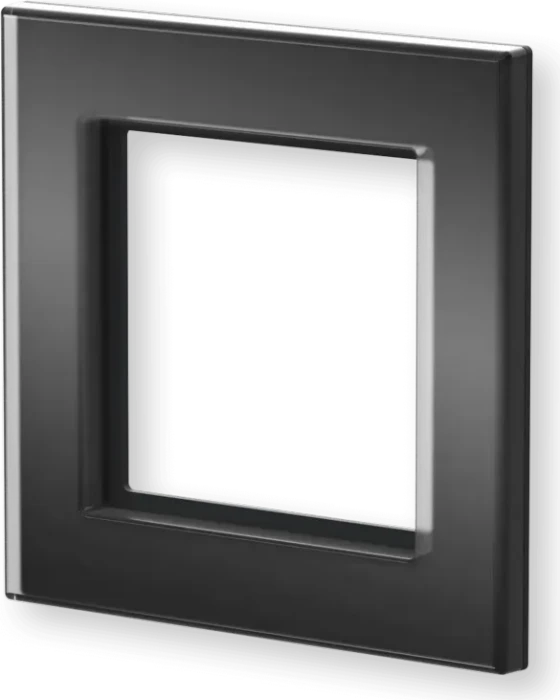 eQ-3 Homematic HmIP-GF1-A Glasrahmen 1-fach, schwarz